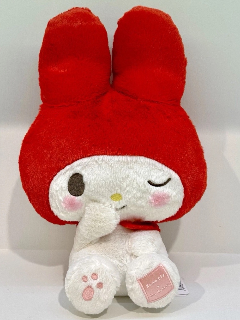 Sanrio KAMATTE - MY MELODY Sitting Plush / Kawaii / Limited Edition / BRAND NEW